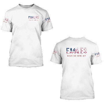 Discover Eagles ready for game day 3D T Shirts