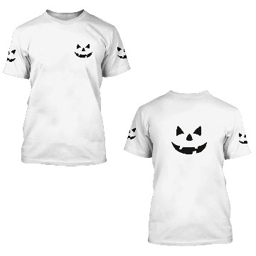 Discover Pumpkin Head - black 3D T Shirts