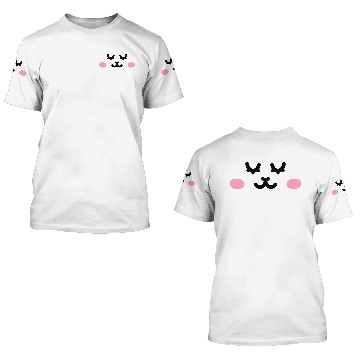 Discover Sleeping Cat Face 3D T Shirts