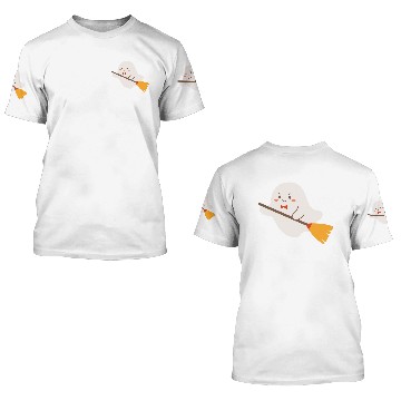 Discover Cute funny Malone ghost 3D T Shirts