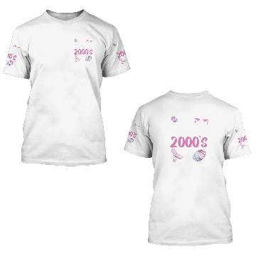 Discover I Love 2000's Era Baby Birth Year Generation Z 3D T Shirts