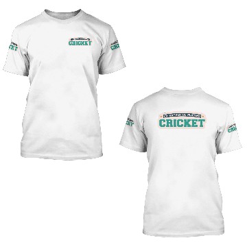 Discover I'd rather be playing cricket 3D T Shirts