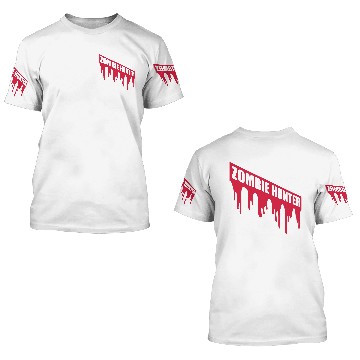 Discover zombie hunter halloween quote 3D T Shirts