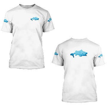 Discover Deep Water Fish Graphic 3D T Shirts