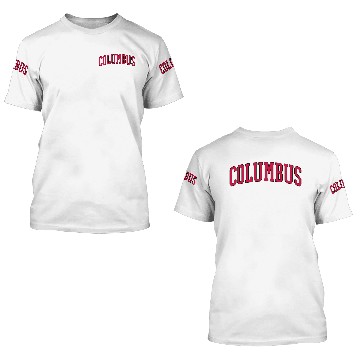 Discover Columbus - Ohio - USA 3D T Shirts