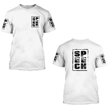 Discover Speech Therapy - Speech b 3D T Shirts