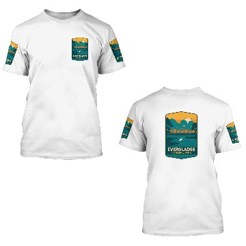 Discover Florida National Park Everglades Souvenir Hiking C 3D T Shirts