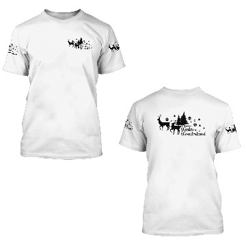 Discover Christmas Winter Wonderland 3D T Shirts