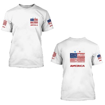 Discover Two Words Made In America 3D T Shirts
