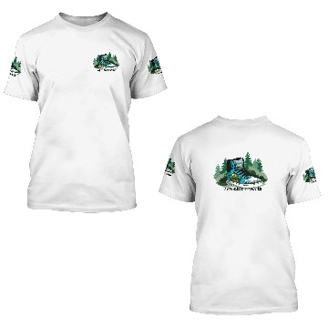 Discover Adventure Awaits 3D T Shirts