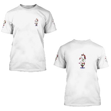 Discover Cute unicorn drinking wine 3D T Shirts