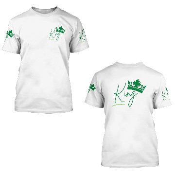 Discover King Queen Matching Couple 3D T Shirts