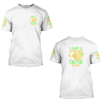 Discover I Got A Crush On Me Positive Myself Self Love 3D T Shirts
