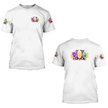 Discover Beer Drinker Mardi Gras New Orleans Louisiana 3D T Shirts