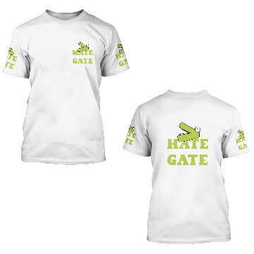 Discover Haters gonna hate, gators gonna gate! 3D T Shirts