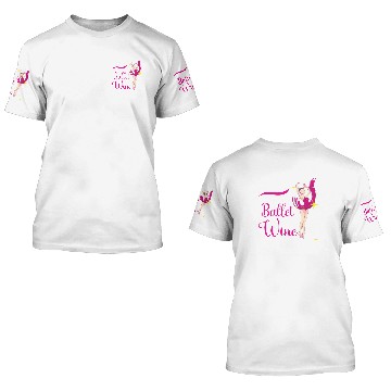 Discover Ballet Ballerina Dance Dancer Dancing Ballet Gift 3D T Shirts