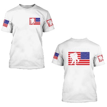 Discover Wounded Warrior Project Us Flag 3D T Shirts