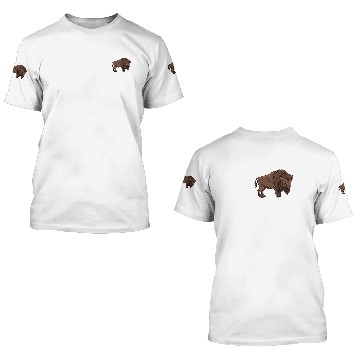 Discover Bison Love Cow Buffalo National Park Western 3D T Shirts