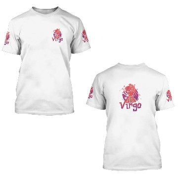 Discover Virgo Zodiac Birthday Horoscope Astrology 3D T Shirts