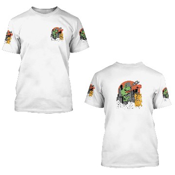 Discover Giant Frog Sunset Japanese 3D T Shirts