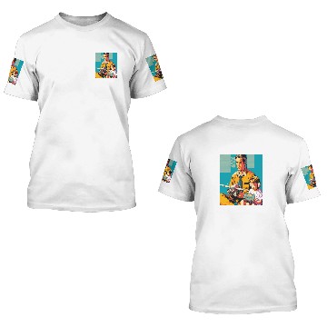 Discover Miniature Plane Lover Cool Retro Radio Controlled 3D T Shirts