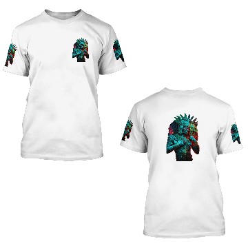Discover Huitzilopochtli, Aztec Supreme God of War (01/12) 3D T Shirts