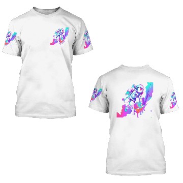 Discover astro paint 3D T Shirts