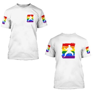 Discover Karate LGBT Pride 3D T Shirts