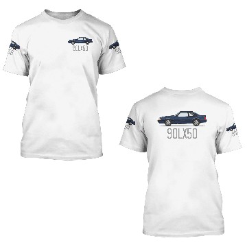Discover 90LX50 Twilight Blue 3D T Shirts
