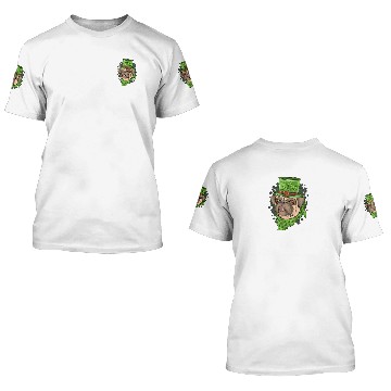 Discover Pug Lover, Cute Dog St Patricks Day, Lucky Shamroc 3D T Shirts