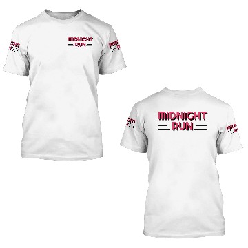 Discover Midnight run 3D T Shirts