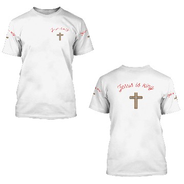 Discover Jesus is king 3D T Shirts
