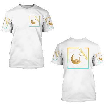 Discover Awasome Gift for Ramadan 3D T Shirts