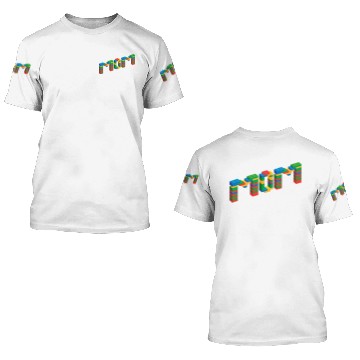 Discover Mom Brick Builder for Funny Mommy of Blocks 3D T Shirts