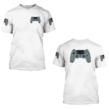 Discover PLAYSTATION 4 GREY 3D T Shirts