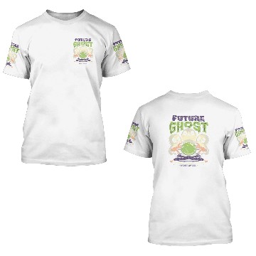 Discover Future Ghost Crystal Ball Retro 72 3D T Shirts