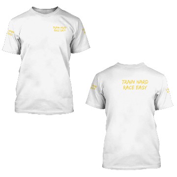 Discover TRI TRAIN HARD RACE EASY 3D T Shirts
