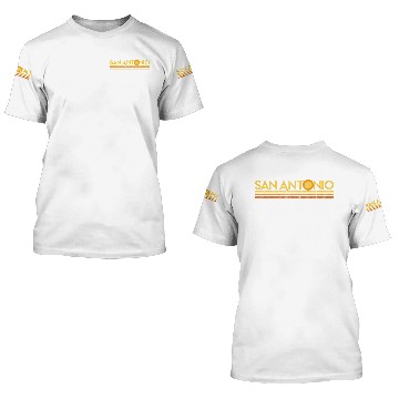 Discover San Antonio Texas 3D T Shirts