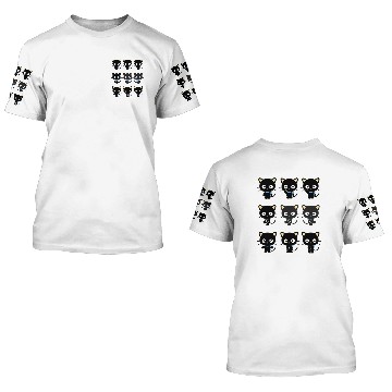 Discover Chococat Moods Swea 3D T Shirts