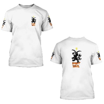Discover smart devil bling 3D T Shirts