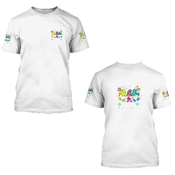 Discover Easter Day With My Gnomies Nurse Life Stethoscope 3D T Shirts