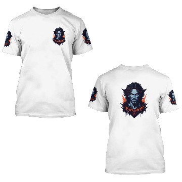 Discover Castlevania - Dracula Portrait 3D T Shirts