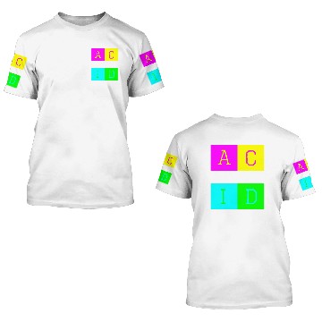 Discover Acid house 3D T Shirts
