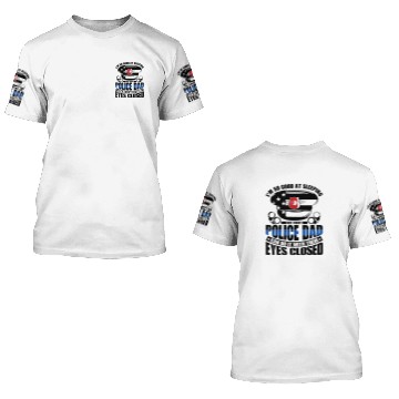 Discover Law Enforcement Police Officer 3D T Shirts