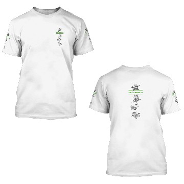 Discover Type O Negative Leaves Double Sided 3D T Shirts