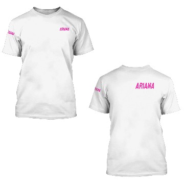 Discover Team ARIANA 3D T Shirts