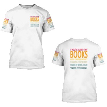 Discover Read Banned Books 3D T Shirts