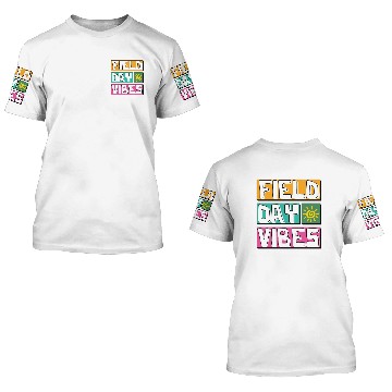 Discover field day vibes 3D T Shirts