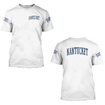 Discover Varsity Grey Nantucket 3D T Shirts