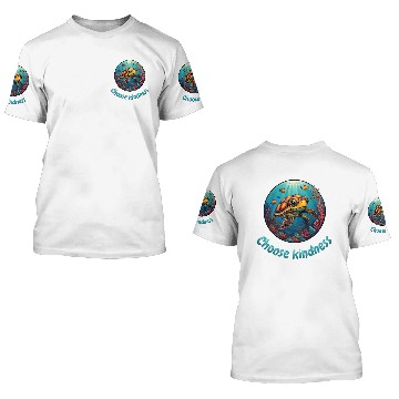 Discover Choose kindness 3D T Shirts